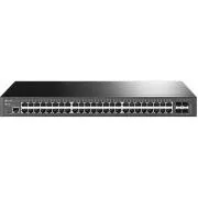 Comutator TP-Link TL-SG3452XP JetStream, L2+, 48xGLAN, 4x10G SFP+, PoE+, buget 500W, Omada SDN