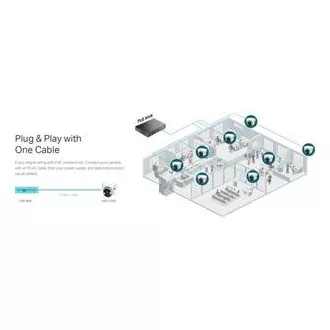 Cameră turelă TP-Link VIGI C450(4mm), 5MP, 4mm, color