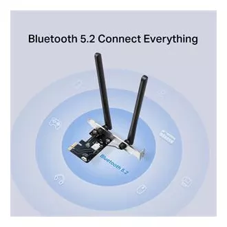 MERCUSYS MA86XE - Adaptor PCI Express AXE5400, WiFi wireless 6E