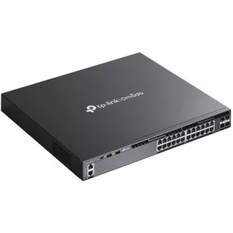 Switch TP-Link SG6428X Omada 24 porturi Gigabit RJ45 stivuibil L3, 4x10 Gbps sloturi SFP+