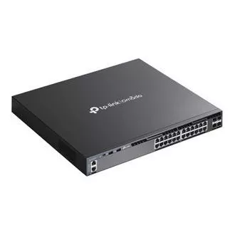 Switch TP-Link SG6428X Omada 24 porturi Gigabit RJ45 stivuibil L3, 4x10 Gbps sloturi SFP+