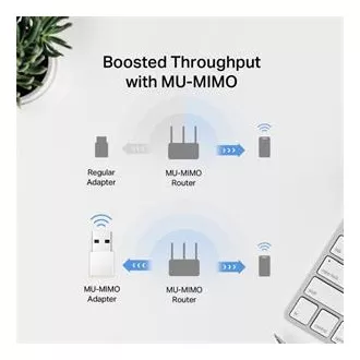 MERCUSYS MA30N - Adaptor nano USB wireless AC1300 dual-band MERCUSYS MA30N - Adaptor nano USB wireless AC1300 dual-band