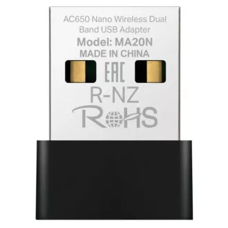 MERCUSYS MA20N - Adaptor nano USB wireless AC650 dual-band MERCUSYS MA20N - Adaptor nano USB wireless AC650 dual-band