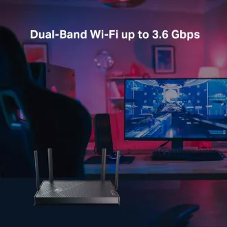 Router TP-Link Archer BE230 - BE3600 Wi-Fi 7, 1x2.5G WAN, 1x2.5G LAN, 3xGLAN, USB 3.0, HomeShield, EasyMesh