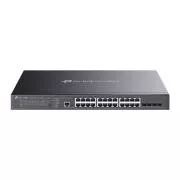 TP-Link SG3428XMPP Omada 24 porturi Gigabit și 4 porturi 10GE SFP+ Managed Switch L2+ cu 16 porturi PoE+ și 8 porturi PoE++