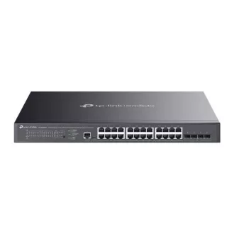 TP-Link SG3428XMPP Omada 24 porturi Gigabit și 4 porturi 10GE SFP+ Managed Switch L2+ cu 16 porturi PoE+ și 8 porturi PoE++