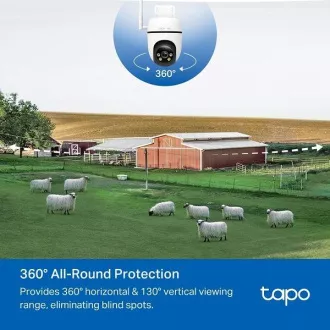 TP-Link Tapo C501GW - Cameră de exterior 4G LTE pan/tilt, LTE/LAN, 2MP (1920x1080) 122°, ONVIF