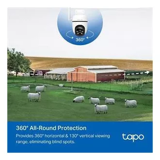 TP-Link Tapo C501GW - Cameră de exterior 4G LTE pan/tilt, LTE/LAN, 2MP (1920x1080) 122°, ONVIF