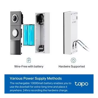 Cameră video TP-Link Tapo D235 cu sonerie