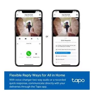 Cameră video TP-Link Tapo D235 cu sonerie