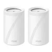 TP-Link Deco BE65 (pachet de 3) BE9300 Sistem WiFi Mesh 7 cu trei benzi pentru toată casa, 4x 2.5GLAN, USB, 2.4/5/6GHz, HomeShi