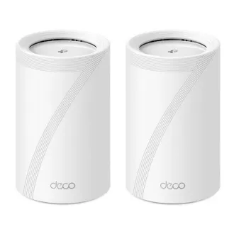 TP-Link Deco BE65 (pachet de 3) BE9300 Sistem WiFi Mesh 7 cu trei benzi pentru toată casa, 4x 2.5GLAN, USB, 2.4/5/6GHz, HomeShi