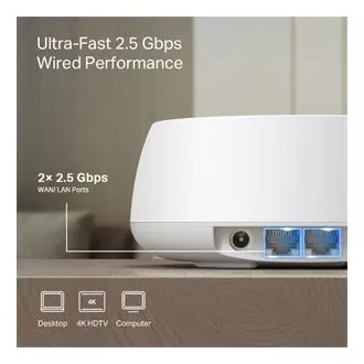 TP-Link Deco BE25 (pachet de 1) - Sistem WiFi 7 pentru întreaga casă BE3600