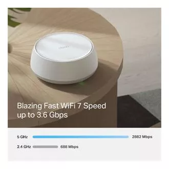 TP-Link Deco BE25 (pachet de 1) - Sistem WiFi 7 pentru întreaga casă BE3600