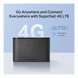 Mercusys MT110 - Modem și router Wi-Fi 4G LTE Mobile N150