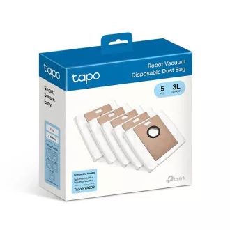 Sac de praf de unică folosință TP-Link Tapo RVA202 pentru aspiratorul robot Tapo (5 buc.) Sac de praf de unică folosință TP-Link Tapo RVA202 pentru aspiratorul robot Tapo (5 buc.)