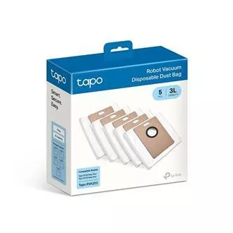 Sac de praf de unică folosință TP-Link Tapo RVA202 pentru aspiratorul robot Tapo (5 buc.) Sac de praf de unică folosință TP-Link Tapo RVA202 pentru aspiratorul robot Tapo (5 buc.)