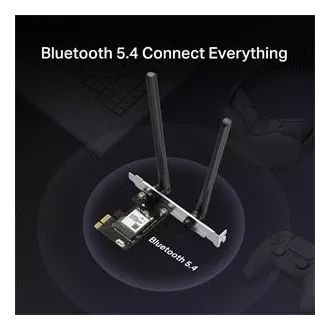 Mercusys MA70XE - Adaptor Wi-Fi 6 PCIe cu Bluetooth 5.4 AX1800