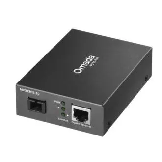 Convertor media Gigabit WDM TP-Link MC212CS-20 Omada Convertor media Gigabit WDM TP-Link MC212CS-20 Omada