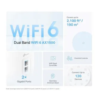 TP-Link Deco PX10 (pachet de 3) - Sistem inteligent pentru casă AX1500+AV1000 Mesh Wi-Fi 6 (pachet de 2) TP-Link Deco PX10 (pachet de 3) - Sistem inteligent pentru casă AX1500+AV1000 Mesh Wi-Fi 6 (pachet de 2)