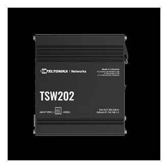 Teltonika PoE  L2 Managed Switch 8 10/100/1000, 2x SFP - TSW202