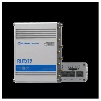 Router celular industrial Teltonika Dual LTE Cat 6 - RUTX12 Router celular industrial Teltonika Dual LTE Cat 6 - RUTX12