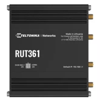 ROUTER CELULAR Wi-Fi Teltonika INDUSTRIAL 4G/LTE - RUT361 ROUTER CELULAR Wi-Fi Teltonika INDUSTRIAL 4G/LTE - RUT361