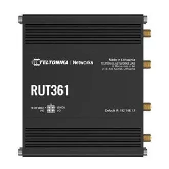 ROUTER CELULAR Wi-Fi Teltonika INDUSTRIAL 4G/LTE - RUT361 ROUTER CELULAR Wi-Fi Teltonika INDUSTRIAL 4G/LTE - RUT361
