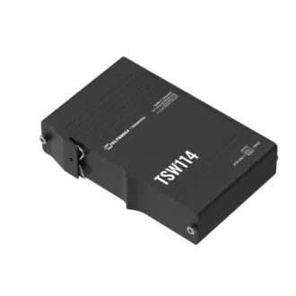 COMUTATOR ETHERNET GIGABIT DIN RAIL Teltonika - TSW114