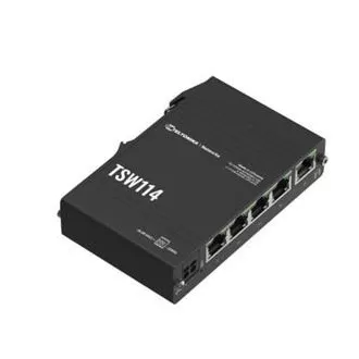 COMUTATOR ETHERNET GIGABIT DIN RAIL Teltonika - TSW114