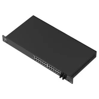 Comutator PoE industrial Teltonika SWM280 cu administrare, 24x GLAN, 4x SFP