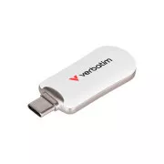 VERBATIM Plectra 64GB USB-C 3.2 Gen 1 alb