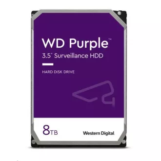 WD PURPLE WD85PURZ 8TB SATA/600 256MB cache, zgomot redus, CMR WD PURPLE WD85PURZ 8TB SATA/600 256MB cache, zgomot redus, CMR
