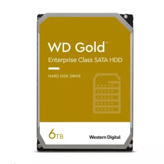 WD GOLD WD6004FRYZ 6TB SATA/ 6Gb/s 256MB cache 7200 rpm, CMR, Enterprise
