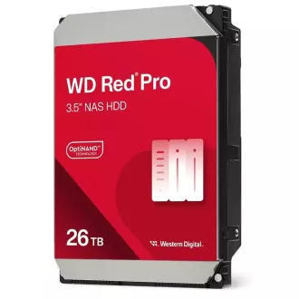 Unitate de stocare WD RED Pro NAS WD260KFGX, 26 TB, SATAIII/600, 512 MB cache, 272 MB/s, CMR