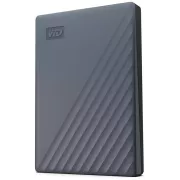 Unitate externă portabilă WD My Passport, 2 TB, USB 3.2/USB-C, gri siliconic