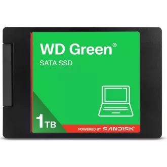 SSD WD GREEN 3D NAND WDS100T5G0A 1TB, SATA III 6 Gb/s, 545 MB/s, 2.5"