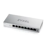 Zyxel GS1200-8HP v3, Switch desktop cu 8 porturi Gigabit PoE+, administrat web, 4x PoE, 68 wați