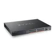 Zyxel XMG2230-28HP, Comutator de acces L3, 24x 2.5G AC:700W PoE, DC:1440W PoE, 4 x SFP+ Uplink, inclusiv 1 an NebulaFlex Pro