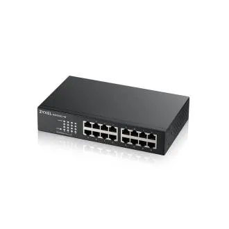 Zyxel GS1100-16S Switch negestionat cu 16 porturi Gigabit - selector DIP Zyxel GS1100-16S Switch negestionat cu 16 porturi Gigabit - selector DIP