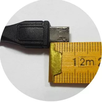 Cablu micro USB 2.0, AB 1.8m cu un conector mai lung