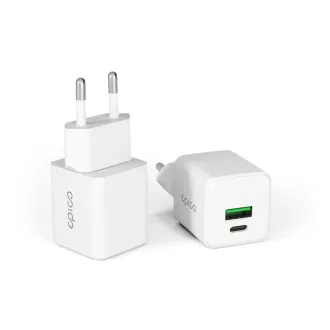 Adaptor de alimentare Epico UltraBoost GaN 20W EA20 - Alb