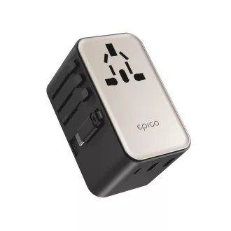 Adaptor de călătorie Epico UltraBoost GaN 70W EU70