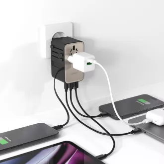 Adaptor de călătorie Epico UltraBoost GaN 70W EU70