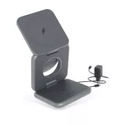 Încărcător wireless pliabil Epico Mag+ - Gri spațial
