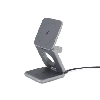 Încărcător wireless pliabil Epico Mag+ - Gri spațial