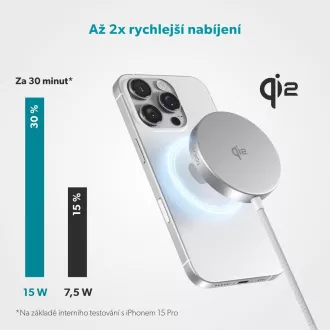 Încărcător wireless Epico UltraBase Qi2 Mag+ EO50