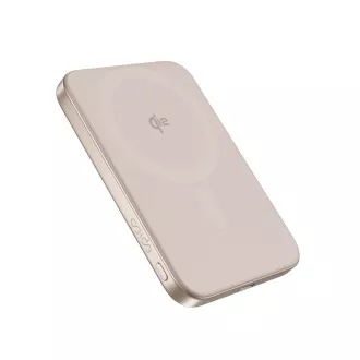 Baterie externă Epico Qi2 5000mAh Alu Mag+ EM51 - roz Baterie externă Epico Qi2 5000mAh Alu Mag+ EM51 - roz