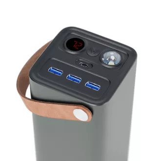 Baterie externă multifuncțională Epico din aluminiu - 46200mAh