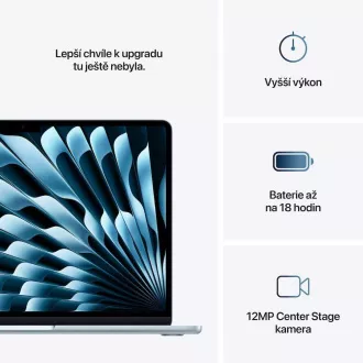 Apple MacBook Air 13"/M4/13.6"/2560x1664/16GB/256GB SSD/M4/Sequoia/Albastru deschis/1R Apple MacBook Air 13"/M4/13.6"/2560x1664/16GB/256GB SSD/M4/Sequoia/Albastru deschis/1R